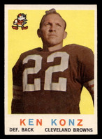 1959 Topps #54 Ken Konz Excellent+  ID: 399641