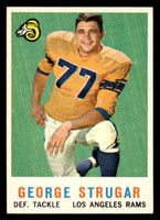 1959 Topps #121 George Strugar Ex-Mint RC Rookie  ID: 399650