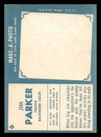 1961 Topps #6 Jim Parker Excellent+  ID: 399662