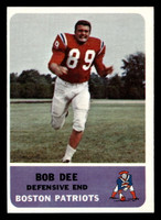 1962 Fleer #8 Bob Dee Ex-Mint  ID: 399971