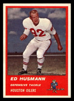 1963 Fleer #44 Ed Husmann Near Mint+ 