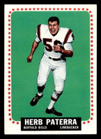1964 Topps #33 Herb Paterra Ex-Mint RC Rookie  ID: 400574