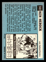 1964 Topps #141 Ken Herock Ex-Mint  ID: 400716