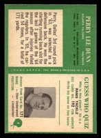 1966 Philadelphia #4 Perry Lee Dunn Near Mint  ID: 400992