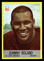 1967 Philadelphia #163 Johnny Roland Near Mint+ RC Rookie  ID: 401226