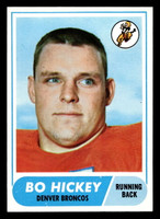 1968 Topps #17 Bo Hickey Ex-Mint  ID: 401369