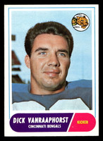 1968 Topps #70 Dick Van Raaphorst UER Ex-Mint  ID: 401426