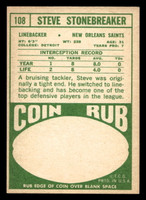 1968 Topps #108 Steve Stonebreaker Ex-Mint RC Rookie  ID: 401466