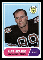 1968 Topps #134 Kent Kramer Near Mint  ID: 401496
