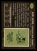 1969 Topps #7 Bob Jeter Ex-Mint  ID: 401600