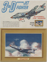 c-1954 3-Dimenaional Jet Fighters Lot 3  #*nssku36102