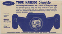 c-1960's Nabisco Shredded Wheat  Sound Jet Complete  #*sku36109