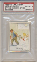 1936 T78 Little Henry Fanning Himself While Sitting On A Block ICE PSA 8 NM-MT Pop 1 #*sku36121