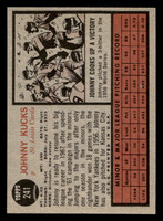 1962 Topps #241 Johnny Kucks Ex-Mint  ID: 402038