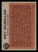 1962 Topps #393 Roy McMillan AS Near Mint  ID: 402181