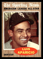 1962 Topps #469 Luis Aparicio AS Ex-Mint  ID: 402263