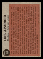 1962 Topps #469 Luis Aparicio AS Ex-Mint  ID: 402263
