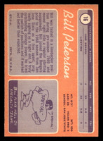 1970 Topps #16 Bill Peterson Near Mint RC Rookie  ID: 402500