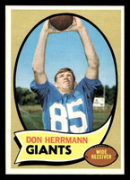 1970 Topps #153 Don Herrmann NM-Mint RC Rookie  ID: 402642