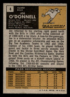 1971 Topps #4 Joe O'Donnell Near Mint RC Rookie  ID: 402772