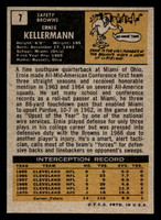 1971 Topps #7 Ernie Kellerman Ex-Mint  ID: 402778