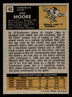 1971 Topps #43 Zeke Moore Near Mint+ RC Rookie 