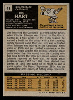 1971 Topps #47 Jim Hart Ex-Mint  ID: 402859