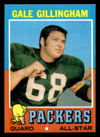 1971 Topps #83 Gale Gillingham Crease Packers