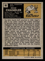 1971 Topps #86 Edgar Chandler Near Mint RC Rookie  ID: 402943