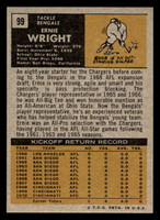 1971 Topps #99 Ernie Wright Near Mint+  ID: 402972
