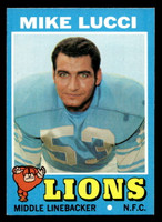 1971 Topps #105 Mike Lucci Near Mint  ID: 402986