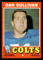 1971 Topps #108 Dan Sullivan Near Mint+ RC Rookie  ID: 402992