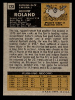 1971 Topps #123 Johnny Roland Near Mint+  ID: 403026