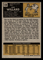 1971 Topps #129 Ken Willard Near Mint  ID: 403038