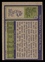 1972 Topps #155 Ted Kwalick Near Mint RC Rookie 