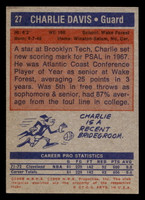 1972-73 Topps #27 Charlie Davis Ex-Mint 