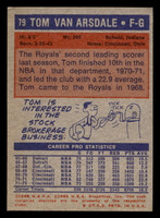 1972-73 Topps #79 Tom Van Arsdale Ex-Mint  ID: 403808