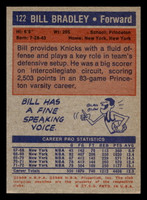 1972-73 Topps #122 Bill Bradley Ex-Mint  ID: 403941