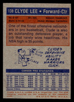 1972-73 Topps #138 Clyde Lee Near Mint  ID: 403987
