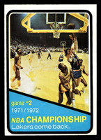 1972-73 Topps #155 NBA Playoffs Game 2 Near Mint+  ID: 404031