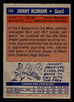 1972-73 Topps #184 Johnny Neumann Near Mint+  ID: 404096