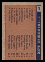 1972-73 Topps #259 Rick Barry/Dan Issel ABA League Leaders Ex-Mint  ID: 404229