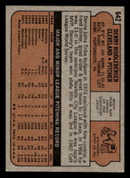 1972 Topps #642 Denny Riddleberger Excellent+ RC Rookie  ID: 404336