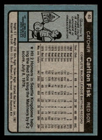 1980 Topps #40 Carlton Fisk Ex-Mint  ID: 404393