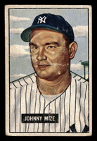 1951 Bowman #50 Johnny Mize G-VG 