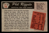 1955 Bowman #10 Phil Rizzuto Excellent+ 