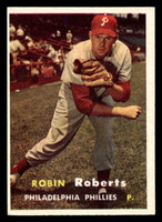 1957 Topps #15 Robin Roberts Excellent+  ID: 404829