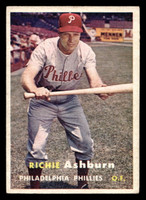 1957 Topps #70 Richie Ashburn Excellent  ID: 404843