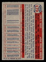 1957 Topps #170 Duke Snider VG-EX  ID: 404860