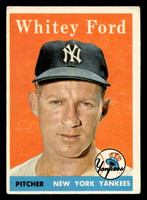1958 Topps #320 Whitey Ford Very Good  ID: 404890